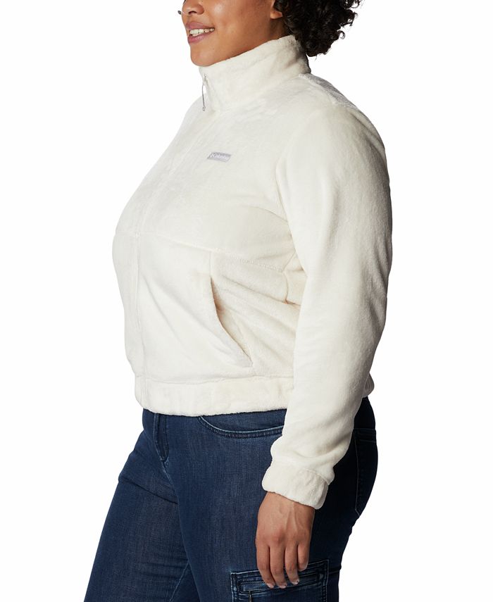 Columbia Plus Size Fireside ZipFront Fuzzy Jacket & Reviews