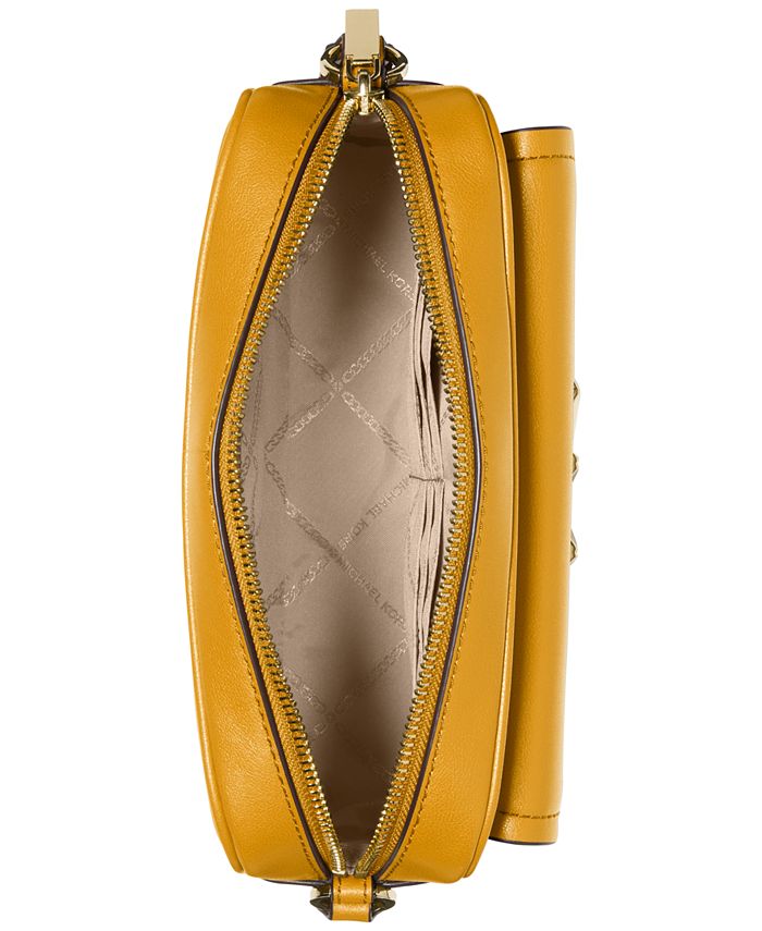 Michael Kors Leather Parker Chain Swag Camera Crossbody & Reviews