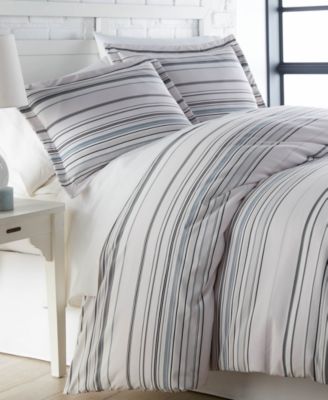 Southshore Fine Linens Stripe 3-Pc. Comforter Set, Full/Queen