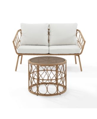 Juniper 2 Piece Outdoor Wicker Conversation Set