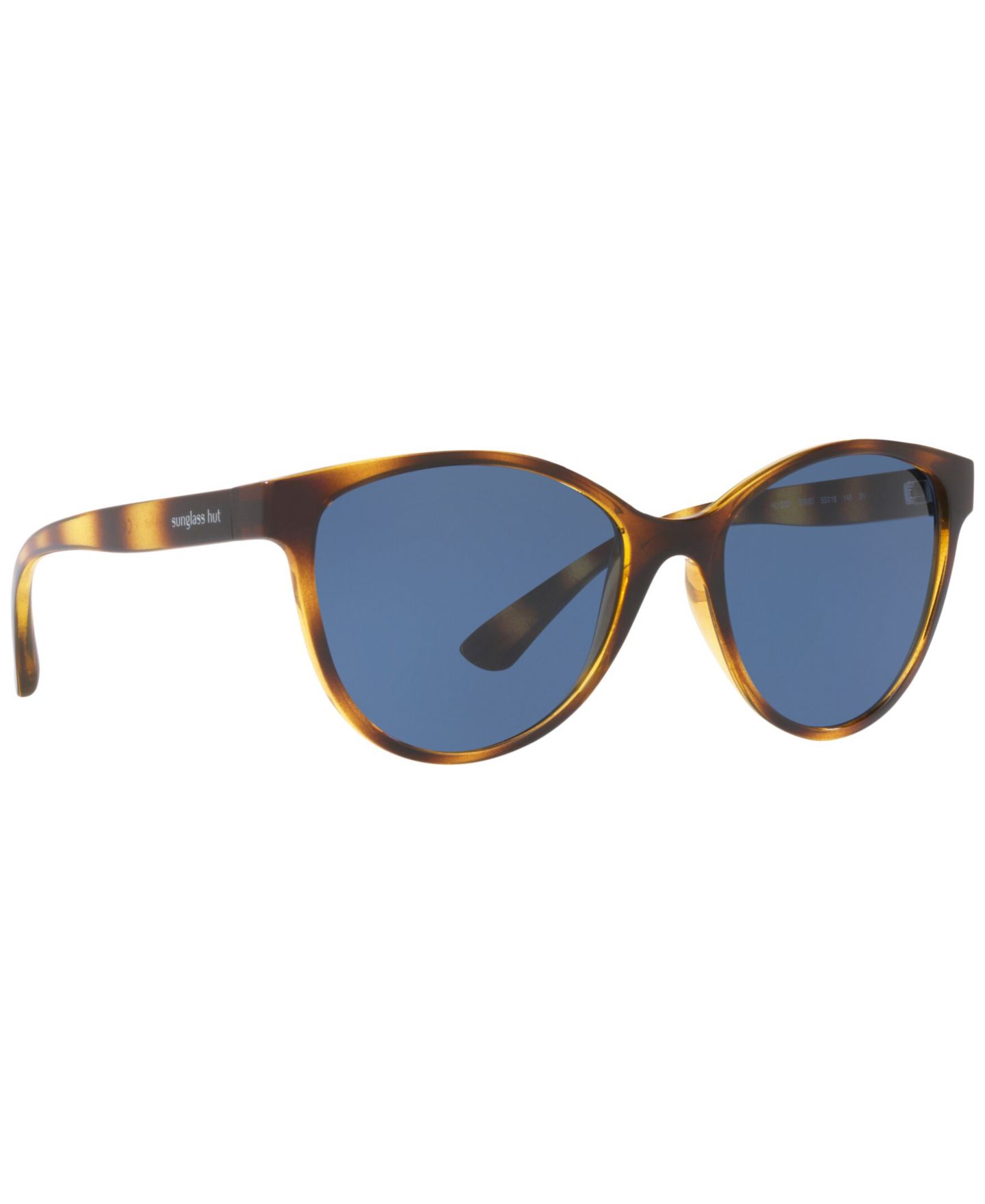 Женские солнцезащитные очки Sunglass Hut Collection Sunglasses, HU202155-X, цвет: Блестящий гавана — фото 4