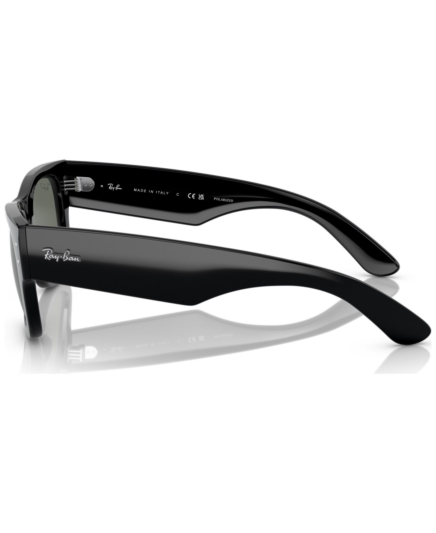 Unisex Mega Wayfarer 51 Polarized Sunglasses