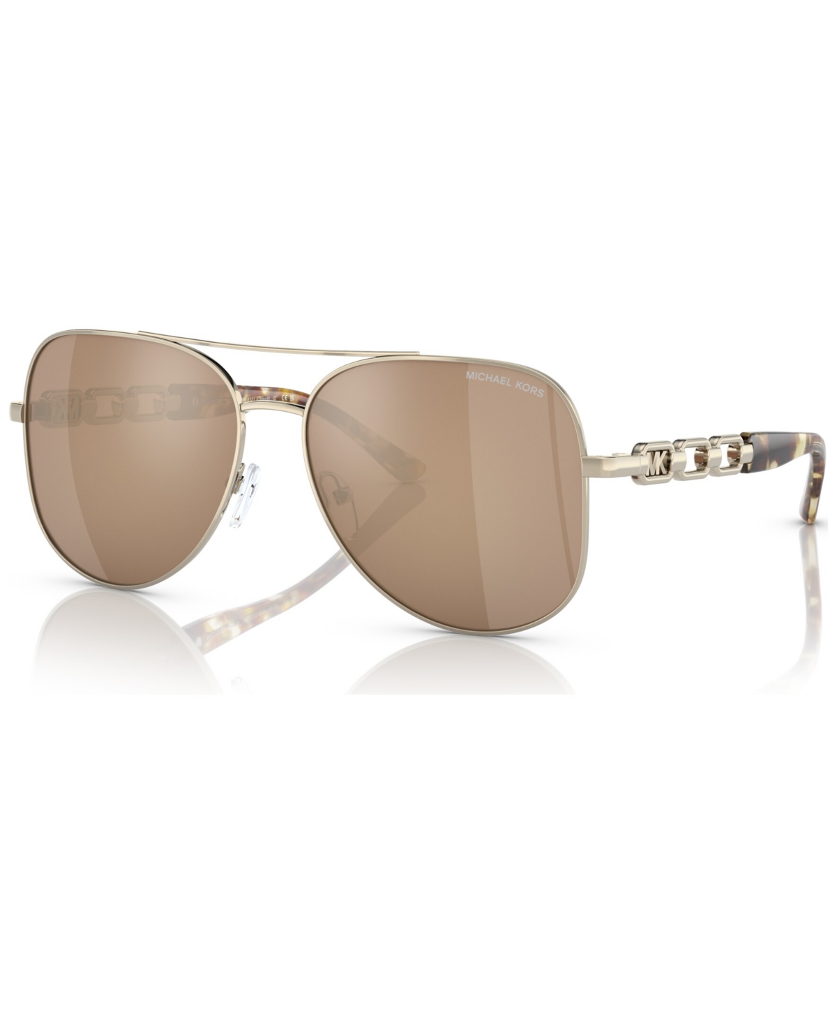 Michael Kors Women's Sunglasses, Mk1121 In Light Gold-tone