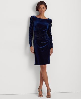 Macys womens velvet dresses hotsell