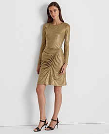 Women's Foil-Print Jersey Dress
