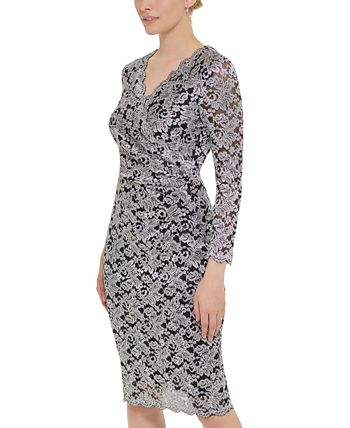 Jessica howard black lace dress store