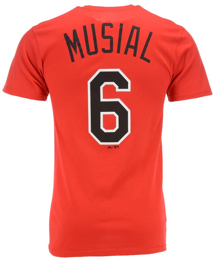 Majestic Men's Short-Sleeve Stan Musial St. Louis Cardinals Cooperstown  Player T-Shirt - Macy's