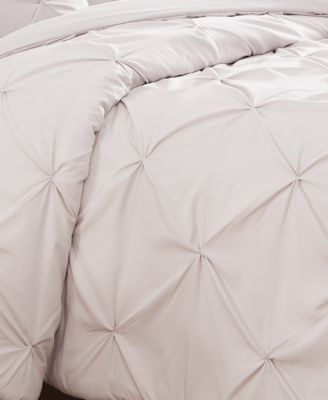 Pintuck 2 Piece Duvet Cover Set, Twin/Twin XL