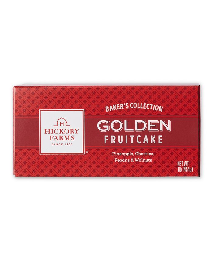 Hickory Farms CLOSEOUT! Holiday Classic Golden Fruitcake, 1 lbs Macy's