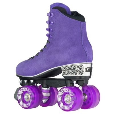Evoke Roller Skates For Women - Stylish Suede Quad Skates