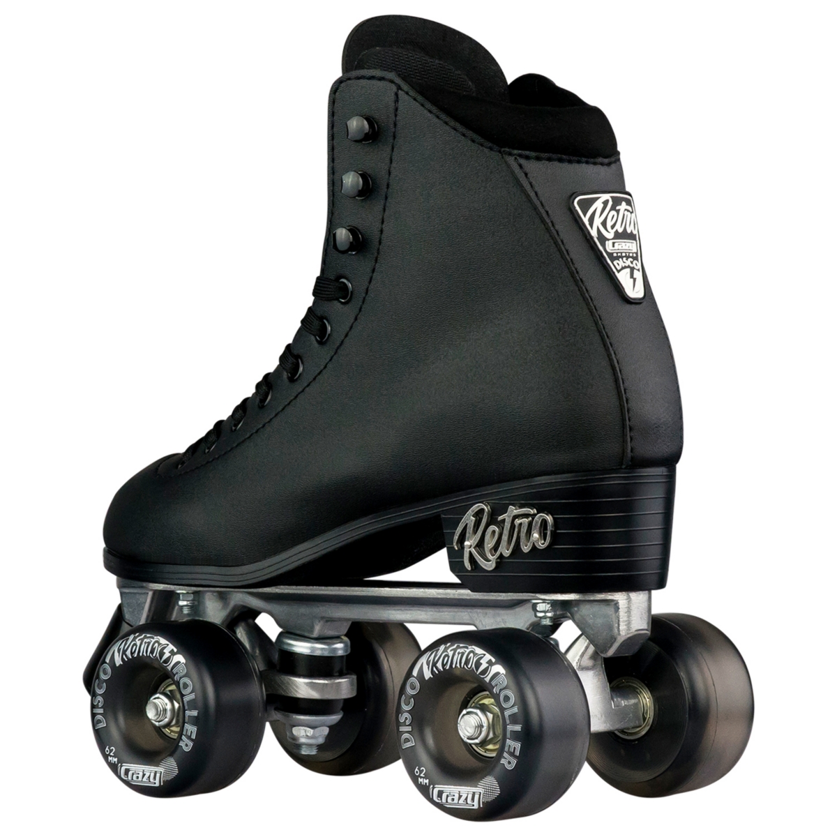 Crazy Skates Retro Roller Skates - Classic Style Quad Skates For Women And Girls