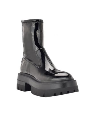 GUESS Women's Saleen Combat Boots - Macy's