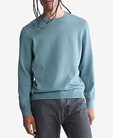 Men's Solid Supima Crewneck Sweater 