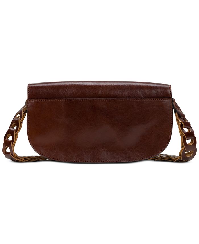 Patricia Nash Chelsey Leather Chainlink Crossbody - Macy's