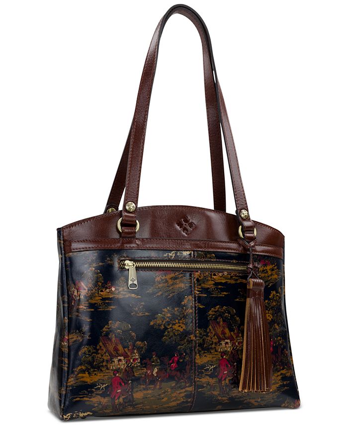Patricia Nash Poppy Medium Printed Leather Tote Macy's