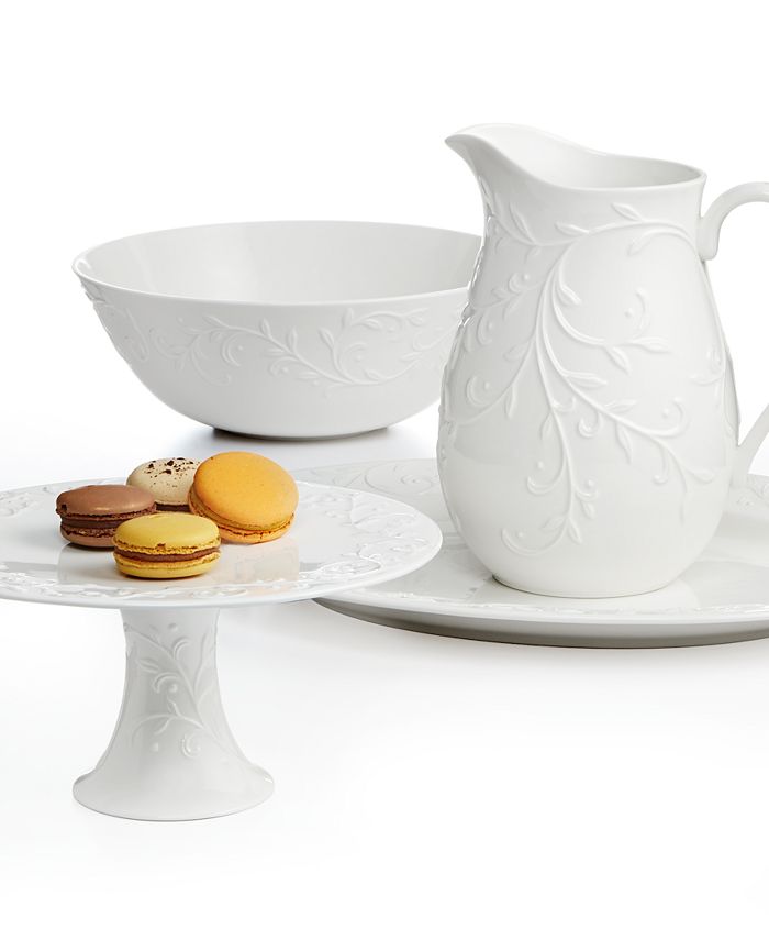 Lenox Serveware Opal Innocence Carved Collection Reviews Serveware Dining Macy S