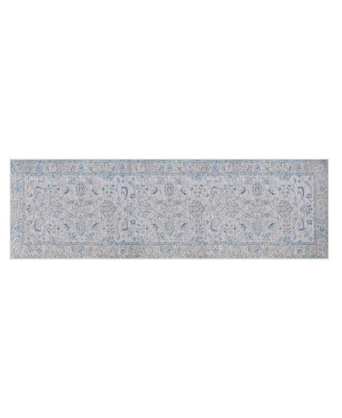 GelPro Nevermove Traditional Jordan Kitchen Runner, 24" x 76" Macy's