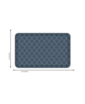 Designer Comfort Trellis Fatigue-Resistant Mat, 20" x 32"
