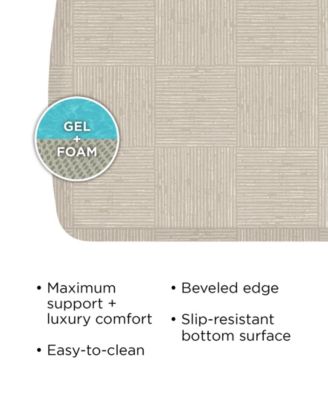 Elite Bento Gel Plus Foam Premium Fatigue-Resistant Mat, 20" x 36"