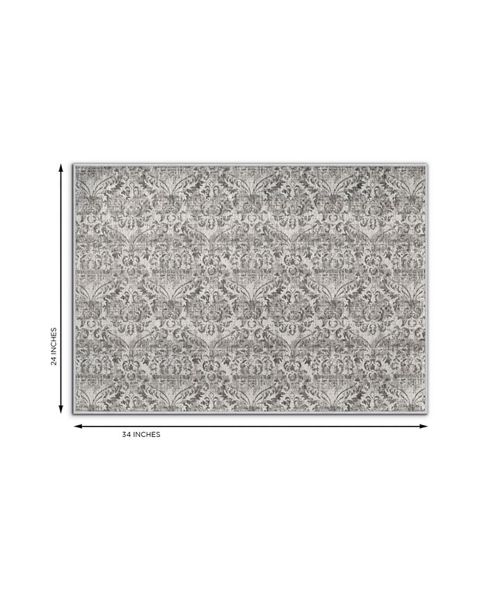 GelPro Nevermove Biscayne Plush Accent Rug, 24" x 34" Macy's