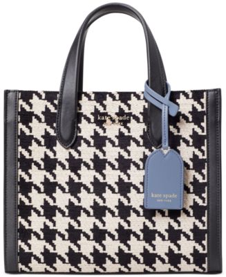 Buy Kate Spade Manhattan Houndstooth Large Tote Bag for Womens