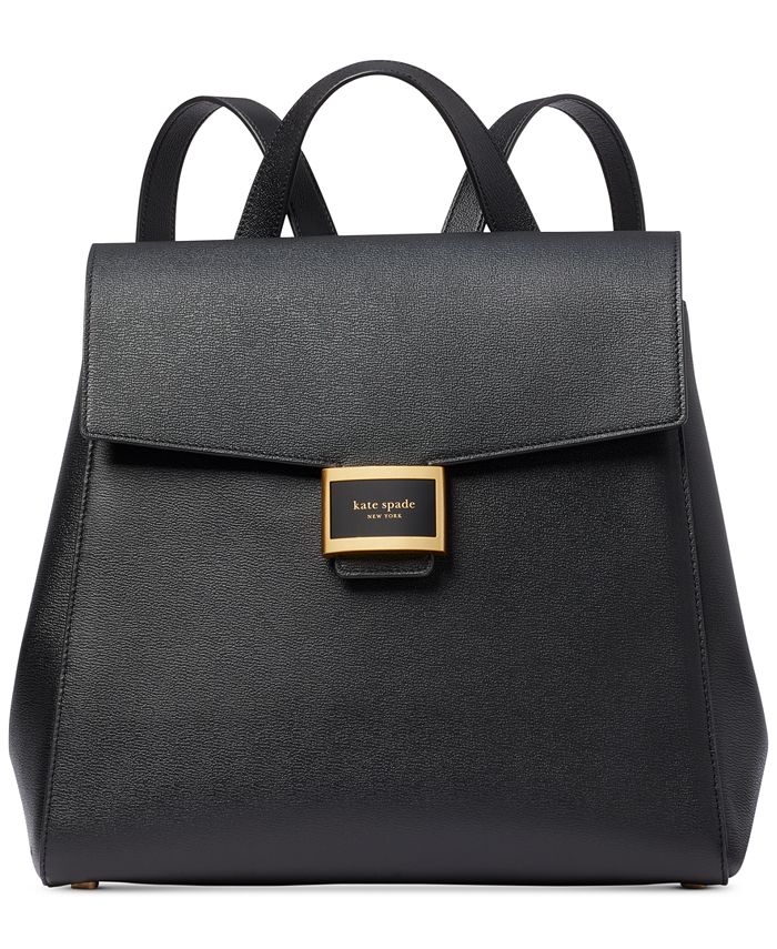 kate spade new york Katy Textured Leather Medium Flap Backpack & Reviews -  Handbags & Accessories - Macy's