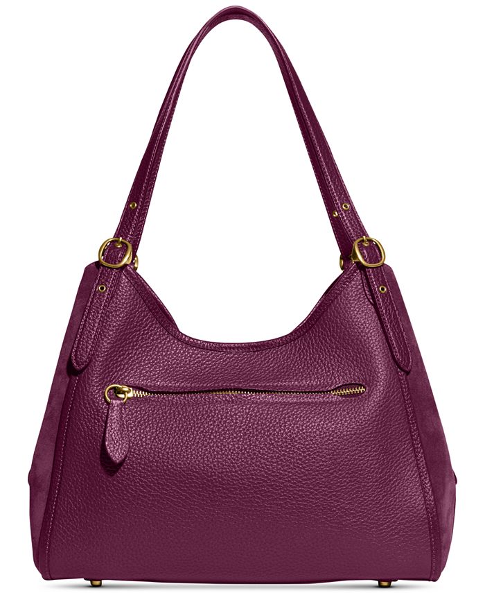 COACH Lori Mixed Leather Shoulder Bag & Reviews Handbags & Accessories Macy's