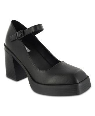 Georgio: Black Platform Sneakers: Designer Women's Shoes: Anne