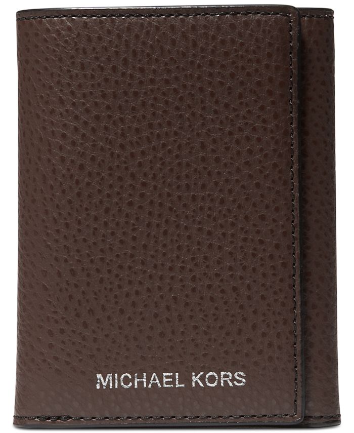 Michael Kors Men's Logo Trifold Wallet - Macy's