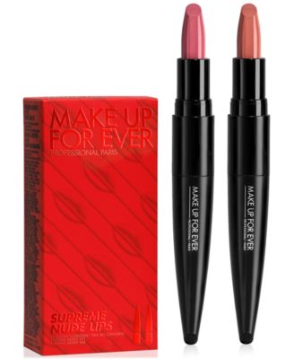 MAKE UP FOR EVER - Make Up For Ever 2-Pc. Supreme Nude Lips Rouge Artist Lipstick Set