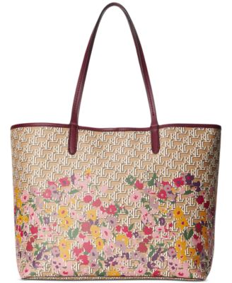 Lauren Ralph Lauren - Coated Canvas Medium Collins Tote