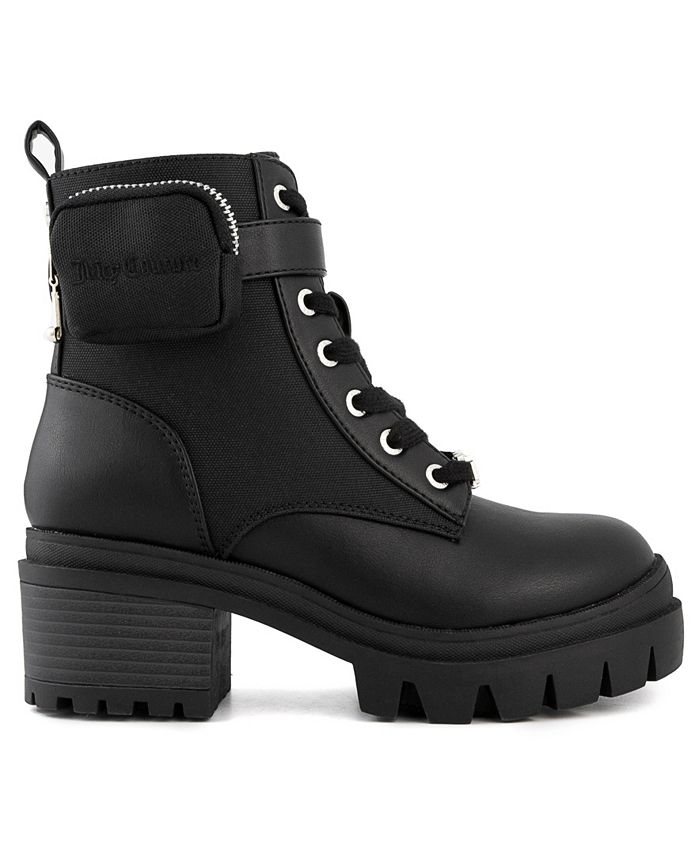 Juicy Couture Women's Quentin Combat Boots - Macy's