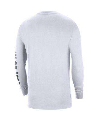 Men's White Michigan State Spartans Heritage Max 90 Long Sleeve T-shirt