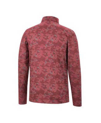 Men's Red Wisconsin Badgers Tivo Quarter-Zip Jacket