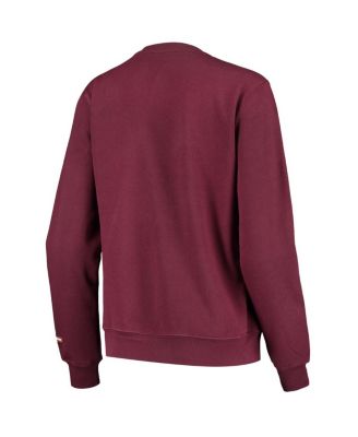 Women's Maroon Virginia Tech Hokies Campanile Pullover Sweatshirt