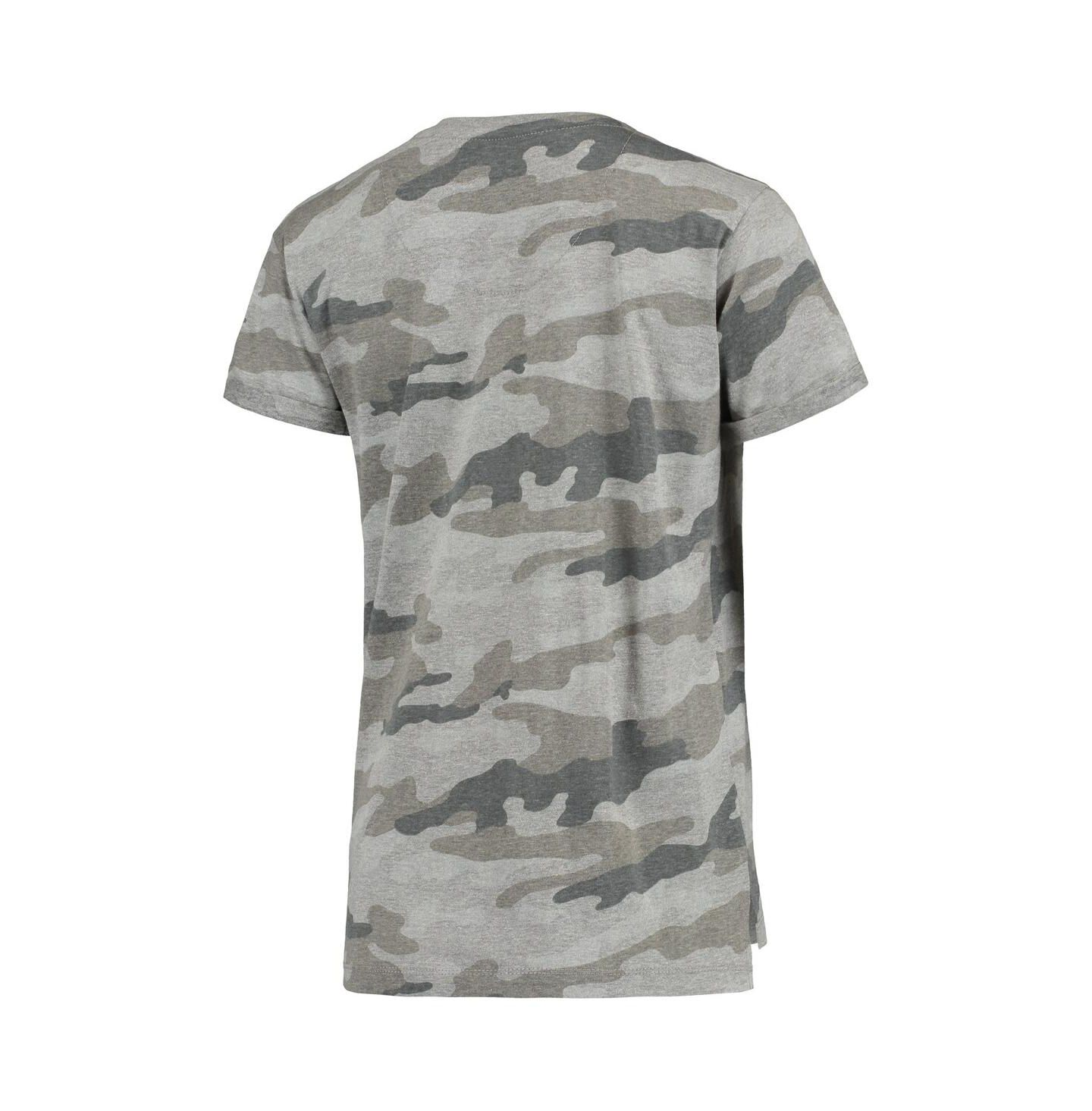 Женская футболка Pressbox Camo Oklahoma Sooners — фото 4