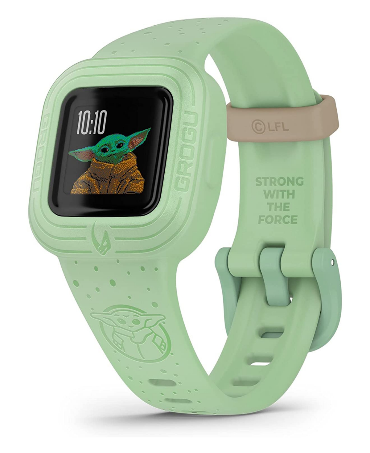Garmin Unisex Vivofit Jr 3 Green Silicone Band Watch, 30mm