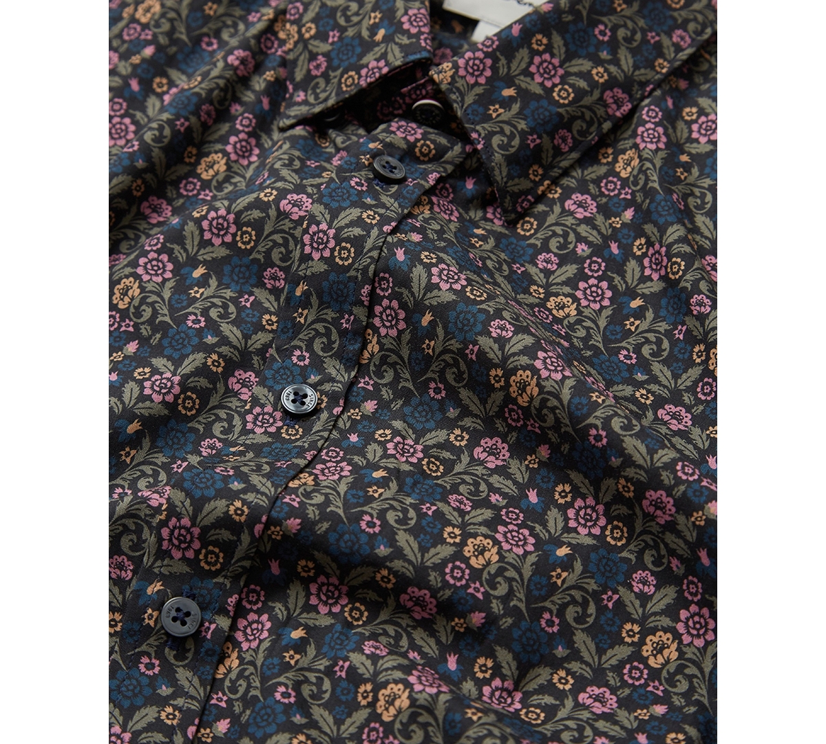 Ben Sherman Men's Multi-Colored British Floral-Print Shirt