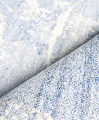 Exquisite Rugs Fine Pure Silk Er4225 Area Rug In Blue