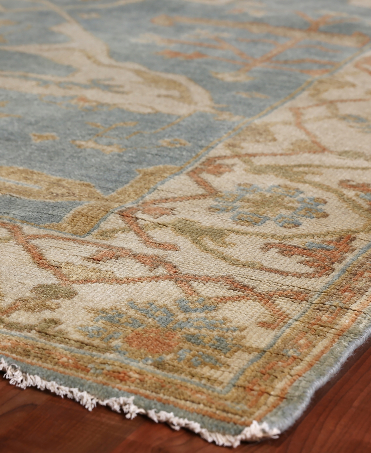 Exquisite Rugs Antique Weave Oushak ER9214 6' x 9' Area Rug