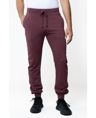 Lazer Men's Burnout Drawstring Fleece Jogger Pants - Macy's
