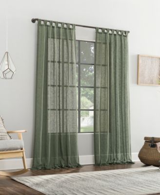 Burlap Weave Curtain Collection