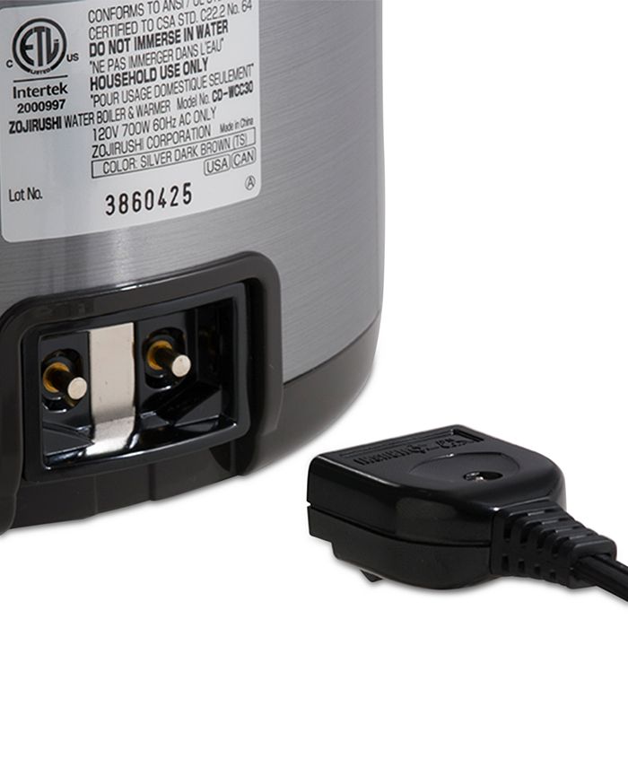 Zojirushi CDWCC30TS Water Boiler & Warmer 3L Macy's
