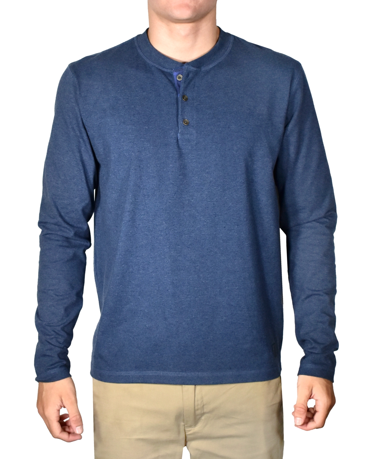 Vintage 1946 Men's Stretch Jersey 3-button Henley