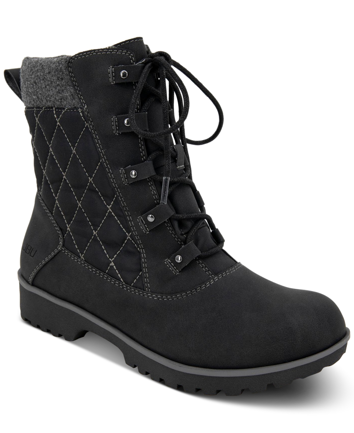 Jbu Women's Fargo Quilted Waterproof Cold-Weather Boots Women's Shoes
