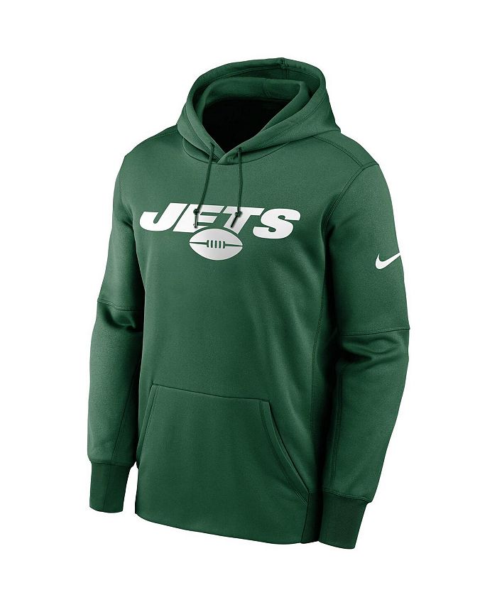 Nike Men's Green New York Jets Fan Gear Wordmark Performance Pullover ...