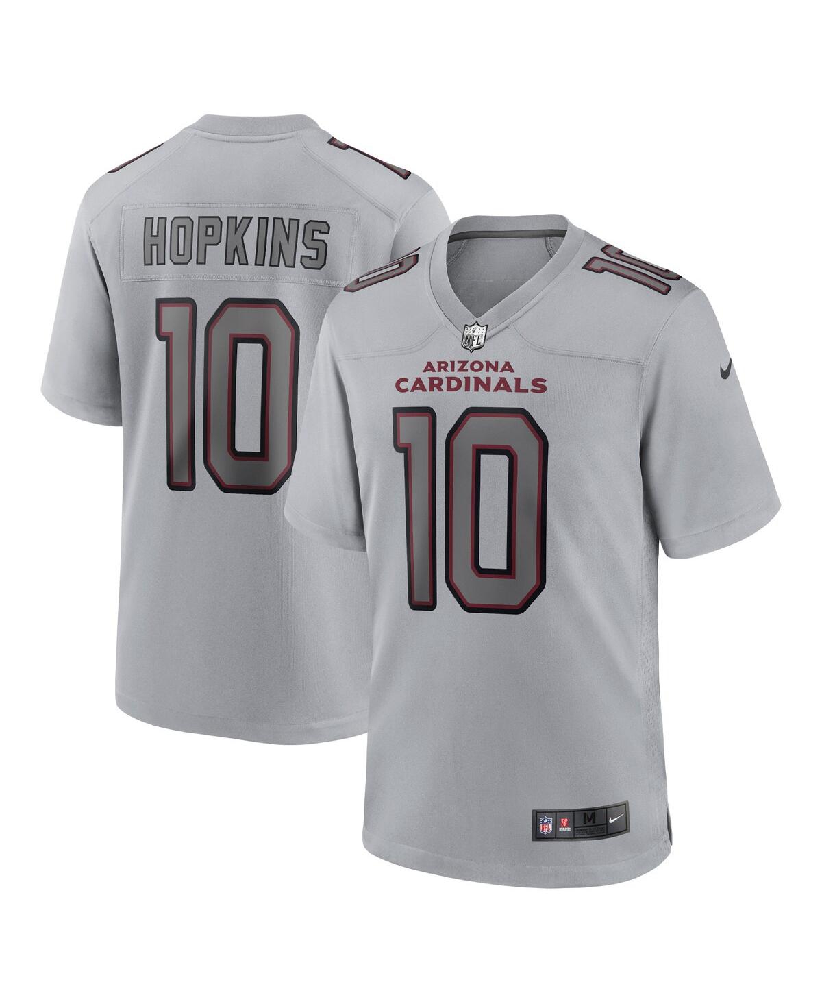 Men's Nike DeAndre Hopkins Gray Arizona Cardinals Atmosphere Fashion Game Jersey