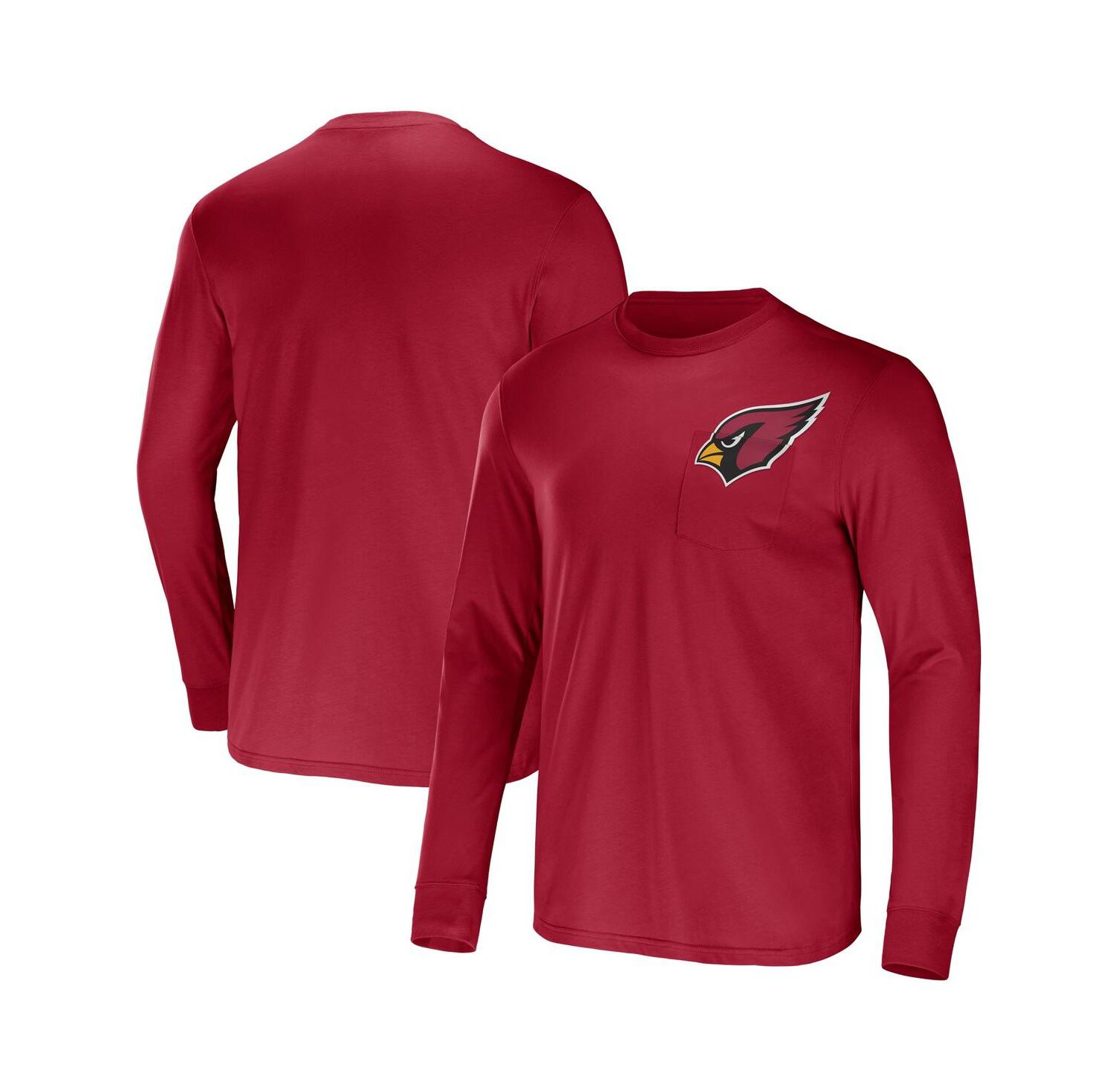 Men's NFL x Darius Rucker Collection by Cardinal Arizona Cardinals Team Long Sleeve T-shirt