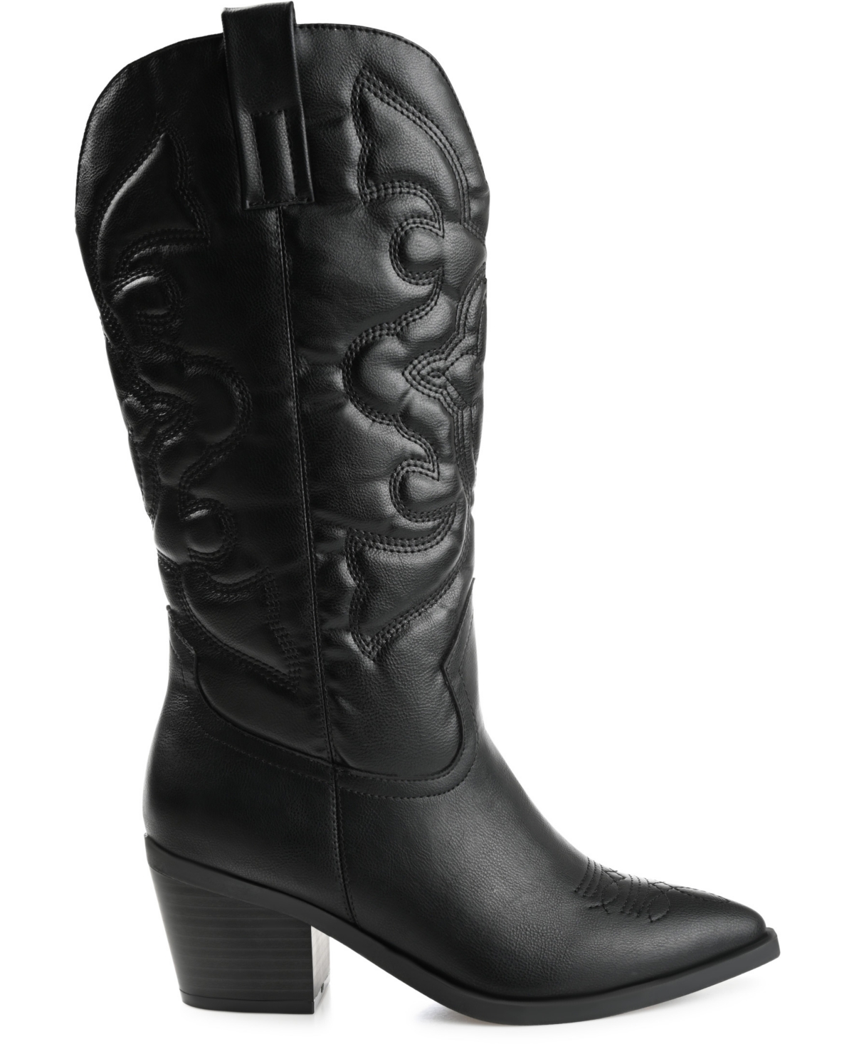 Journee Collection Women's Chantry Mid Shaft Western Boots