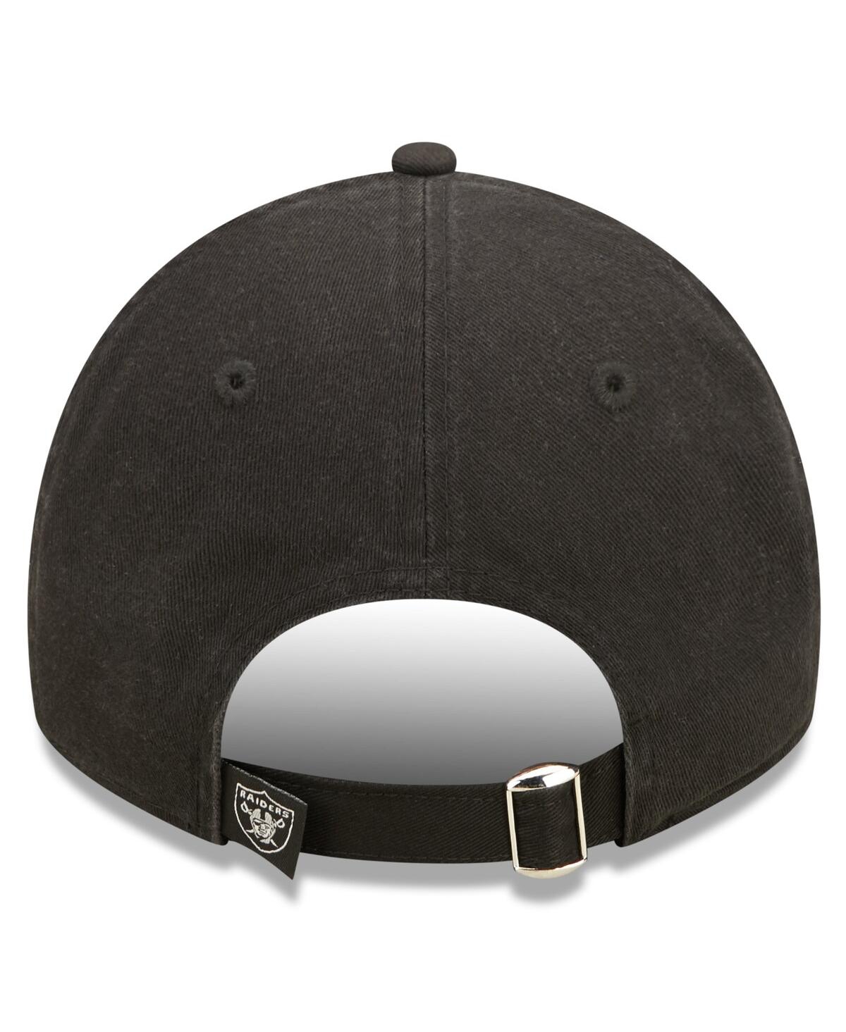 Shop New Era Women's  Black Las Vegas Raiders 2022 Sideline Adjustable 9twenty Hat